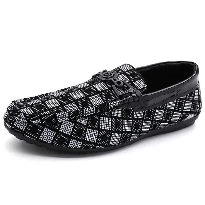 BENSON RUTIGA LÄDERLOAFERS
