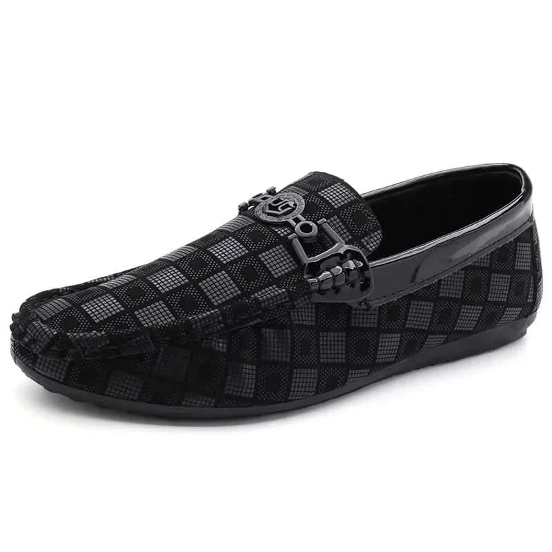 BENSON RUTIGA LÄDERLOAFERS