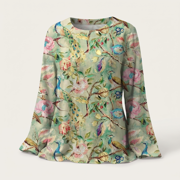 AMELIA LJUSBLOMMADE BLUSAR