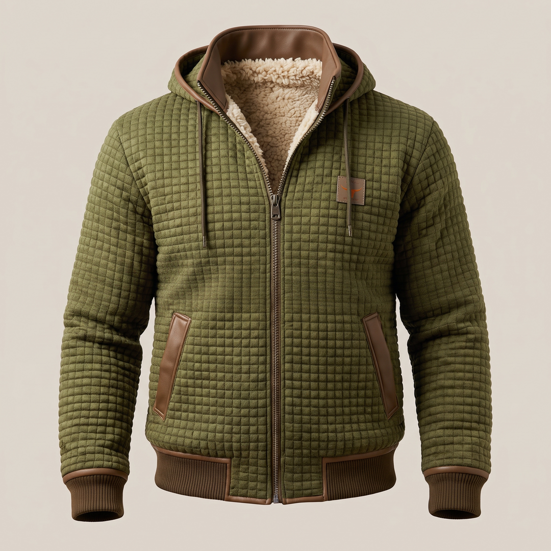 ARDEN FODRAD QUILTAD FLEECEJACKA