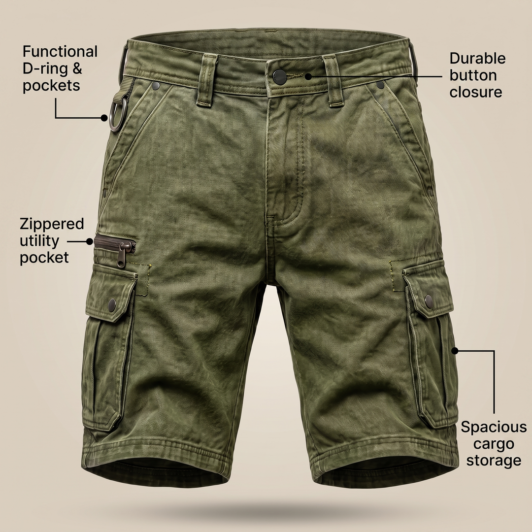 BRAMSHAW JEANSSHORTS MED FICKA