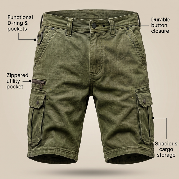 BRAMSHAW JEANSSHORTS MED FICKA