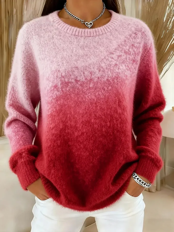 LUCIA MJUK STICKAD Tröja