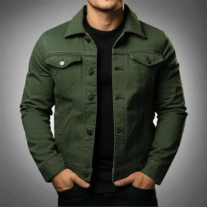 LANGLEY AVSLAPPEN JEANSJACKA