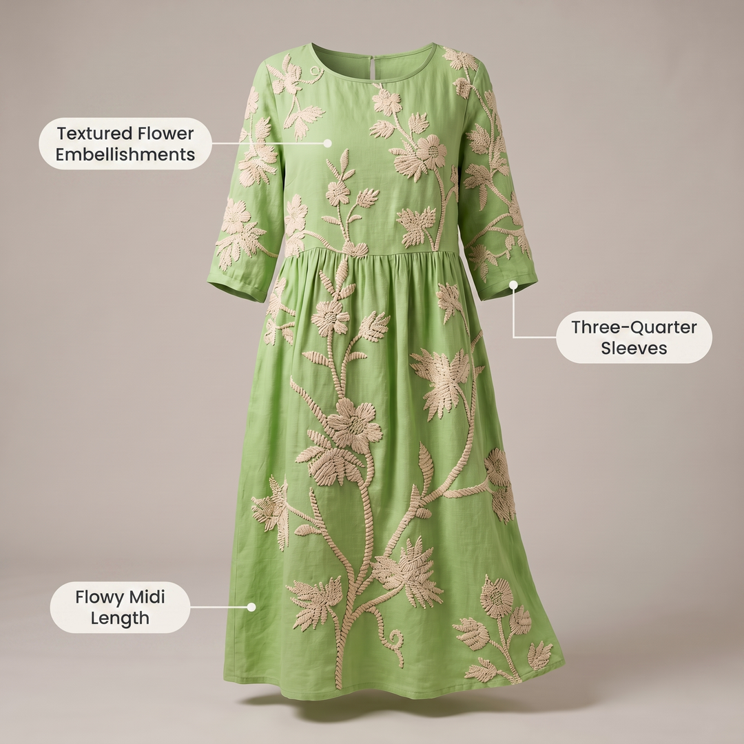 AVSLAPPEN VINTAGEKLÄNNING