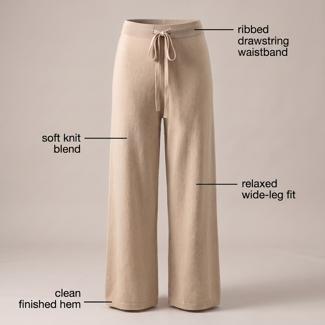 CHLOÉ ROUSSEAU LÄTTSTICKADE BYXOR