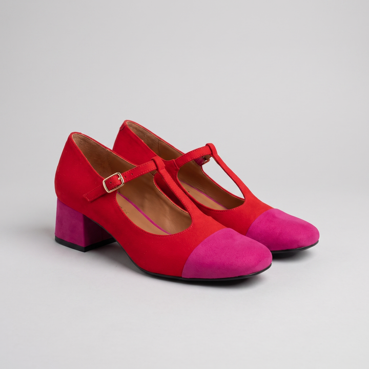 CORVELLE KLASSISKA LOAFERS MED KLACK