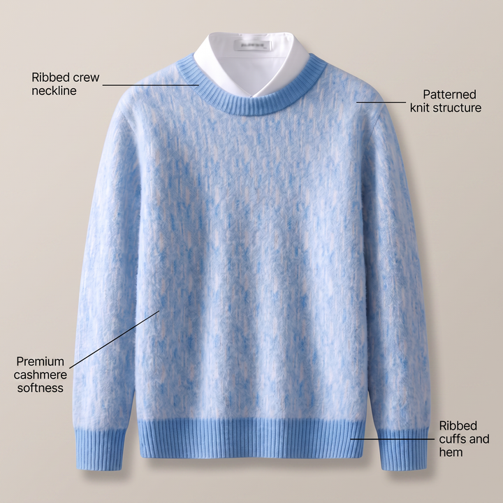 EMILIO CASHMERE-tröja