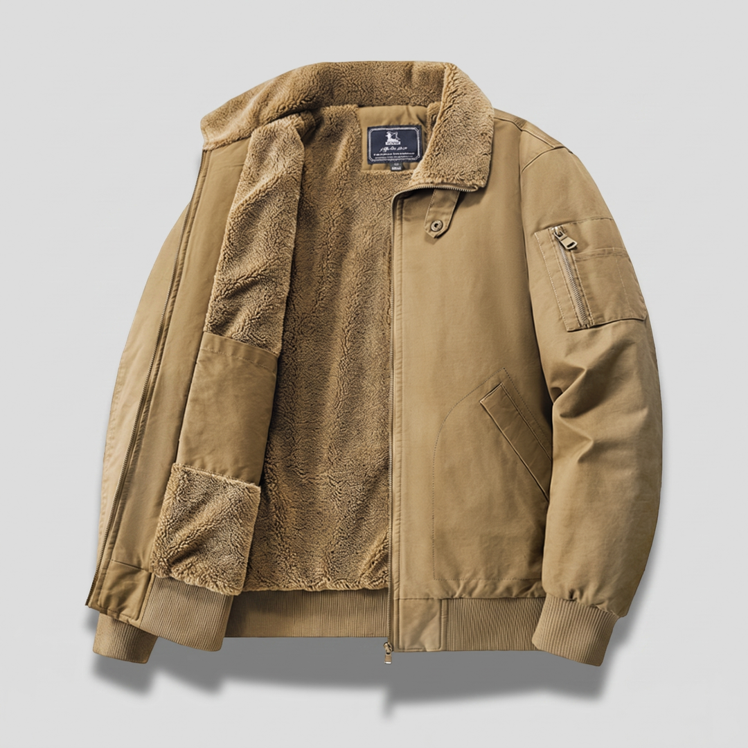 GRAHAM FLEECE BOMBERJACKA