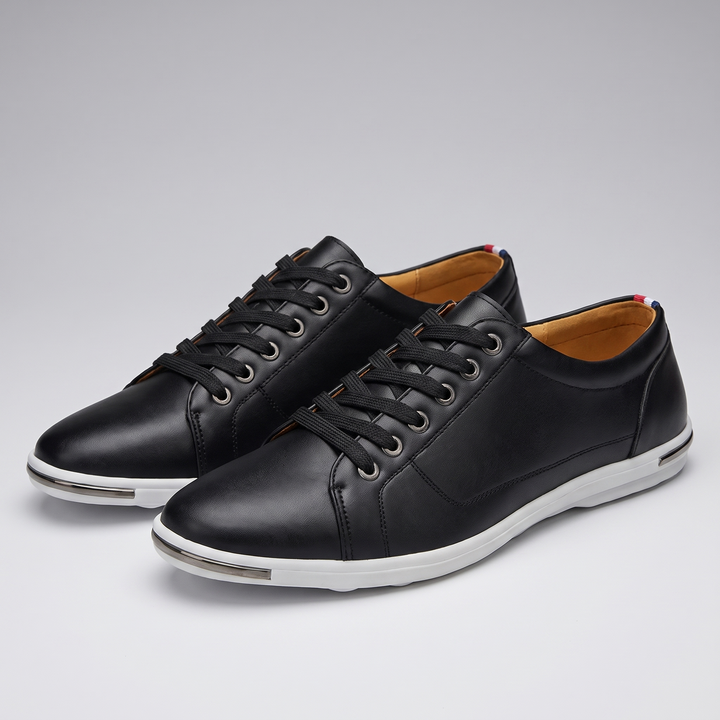 gråSON LÄDERSneakers