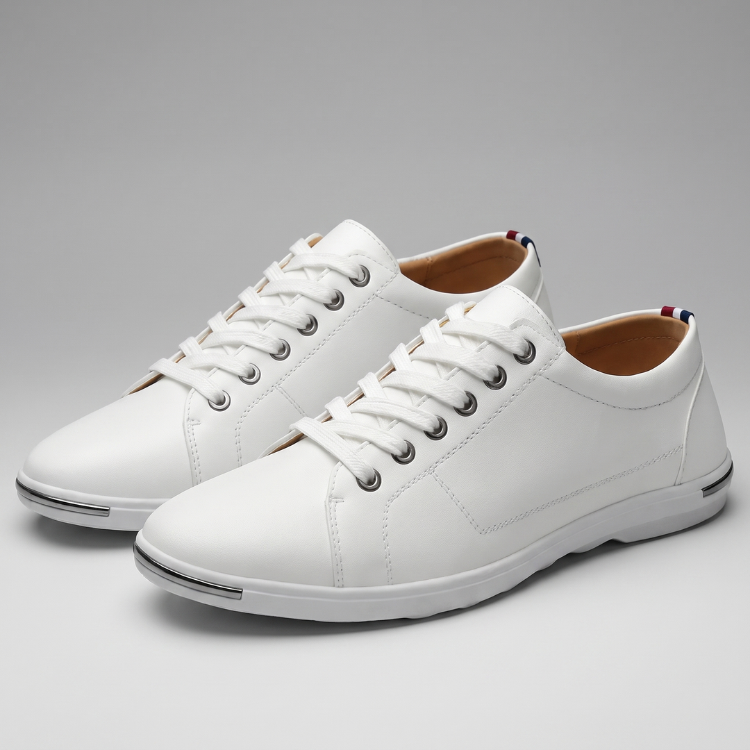 gråSON LÄDERSneakers