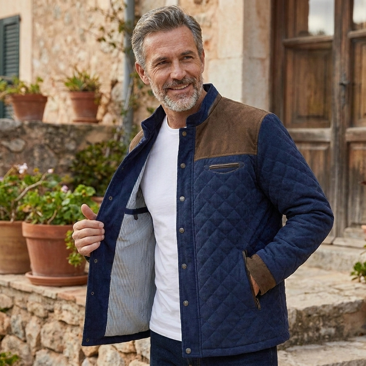 FAIRMONT PATCHWORK-JACKET