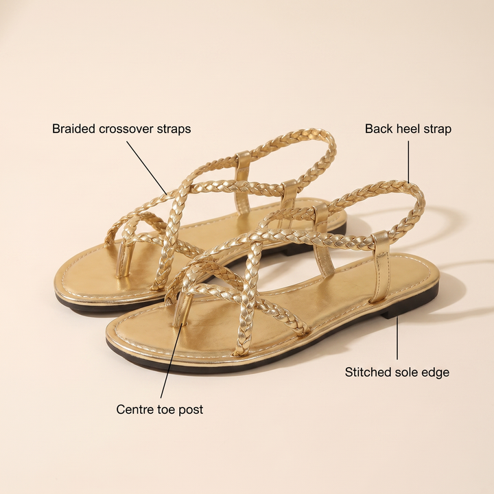 ROSELLE RESORT PLATTA SANDALER
