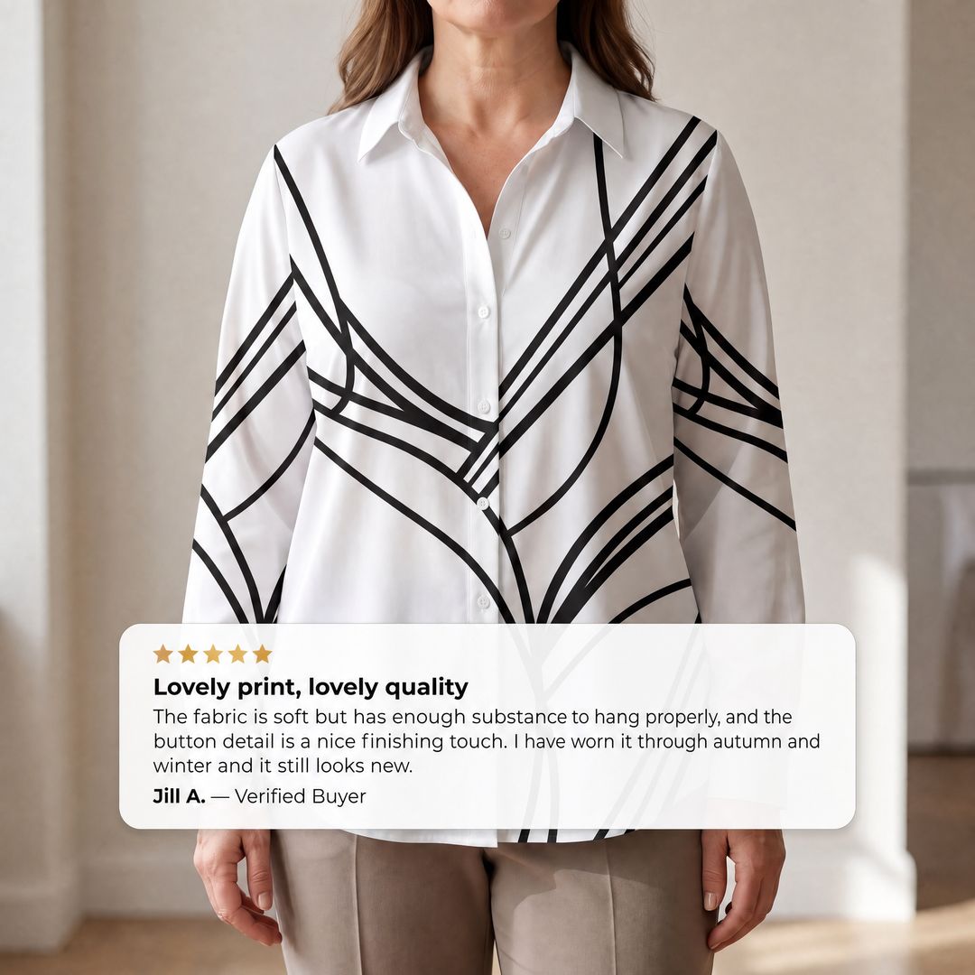 LIVIA VINTAGE AVSLUTANDE BLUS