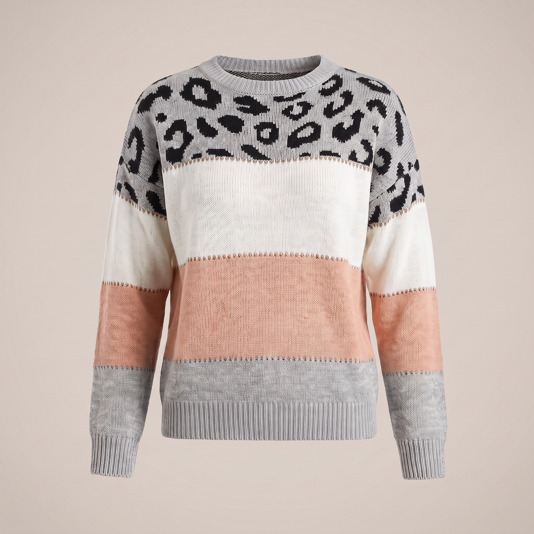 VELORA LEOPARD LUXE Tröja