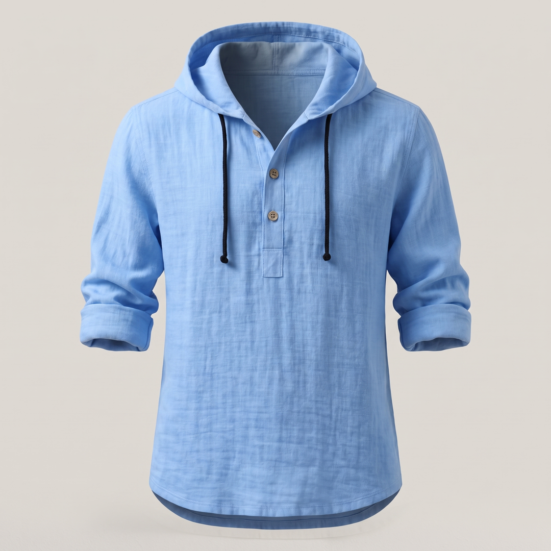 HUDSON HOODIE-SKJORTA
