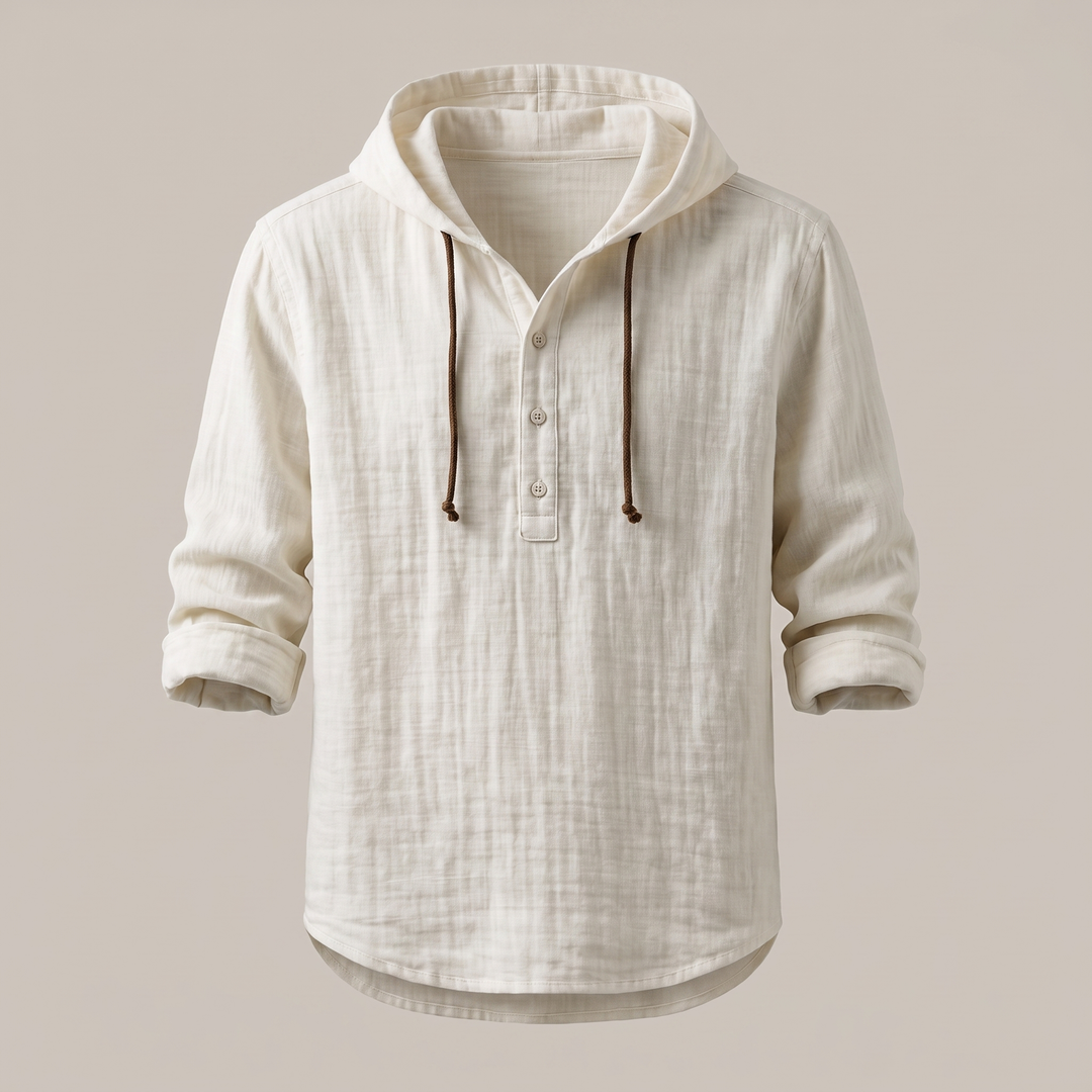 HUDSON HOODIE-SKJORTA