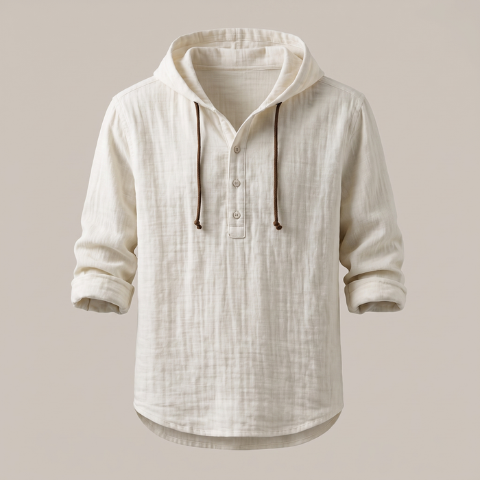 HUDSON HOODIE-SKJORTA