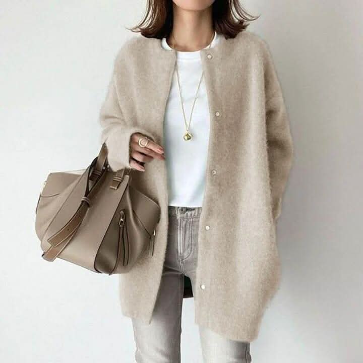 VANNA™ ELEGANT KNAPPAD STICKAD JACKET