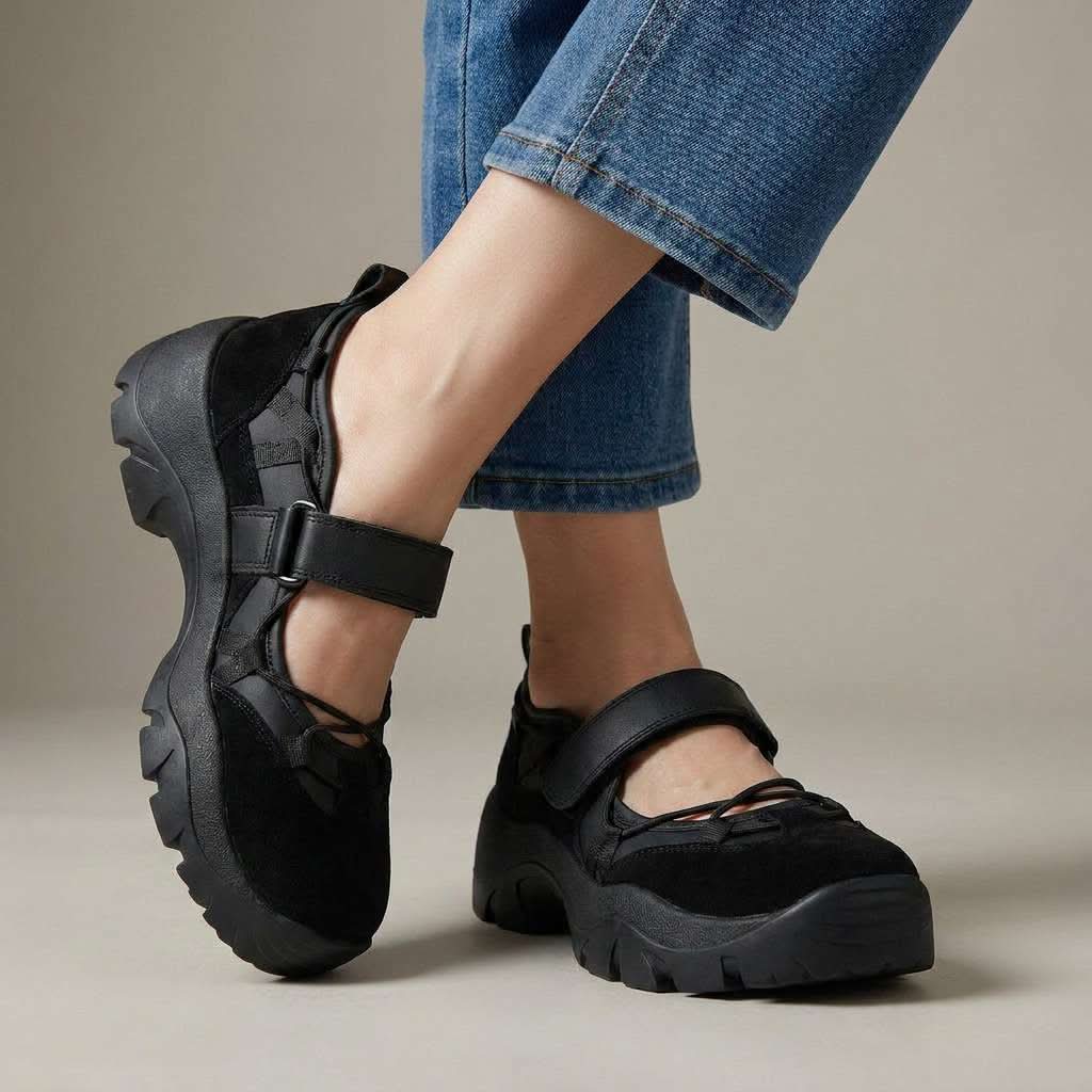 LOTTIE CHIC SANDALER MED KORSREMMAR