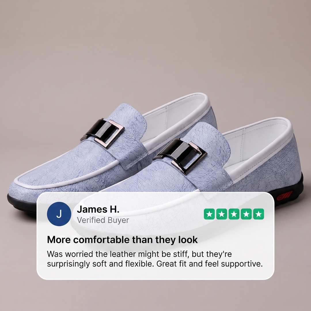 MIDHURST SLIP-ON SKOR MED SPÄNN