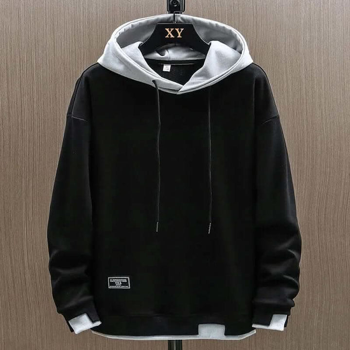 RAVON TVÅFÄRGAD HOODIE