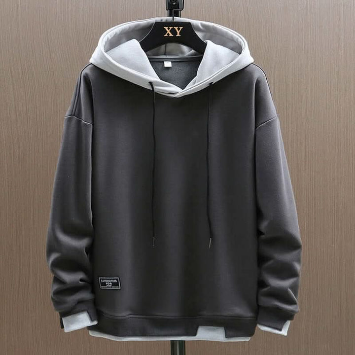 RAVON TVÅFÄRGAD HOODIE