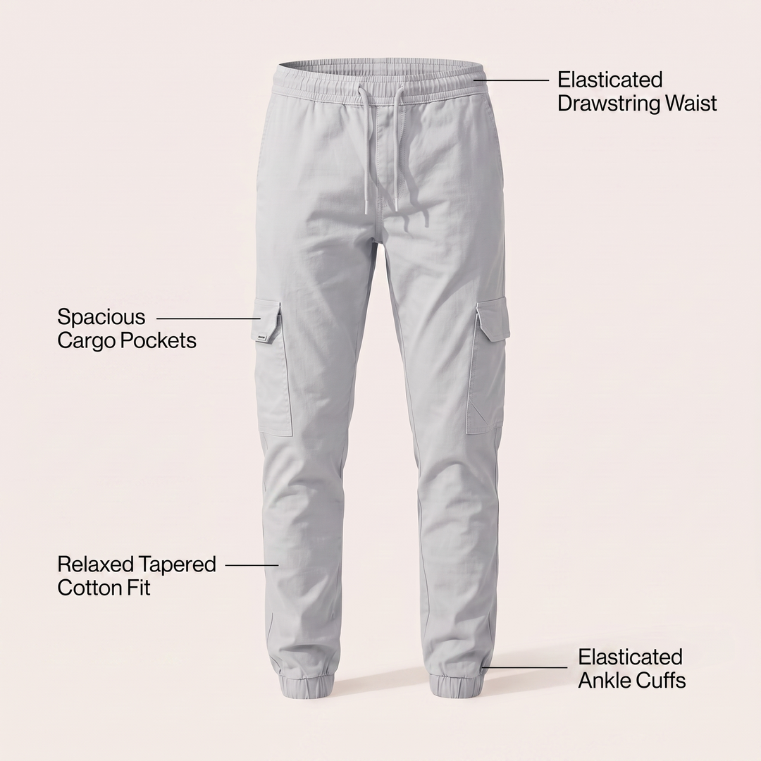 WESTERBY AVSLUTANDE CARGO JOGGERS