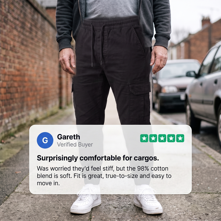 WESTERBY AVSLUTANDE CARGO JOGGERS
